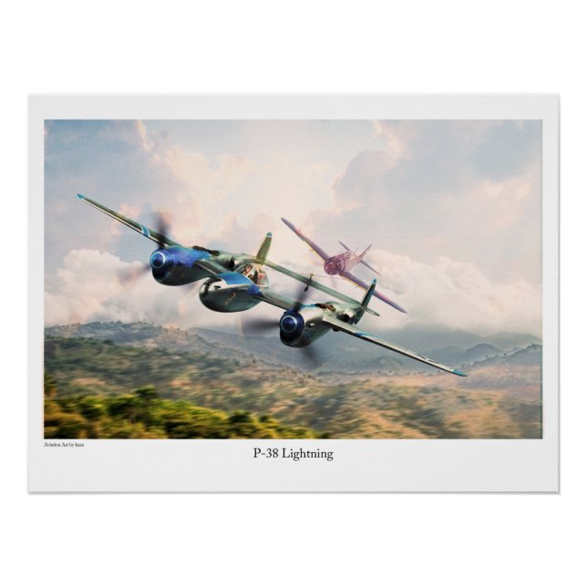 P-38稲妻 POSTER (Front)