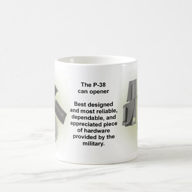 P-38 can opener mug (Center)