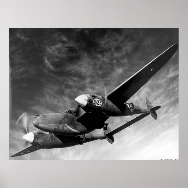 P-38 Lightning Poster (Front)