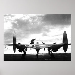 P-38 Lightning Poster
