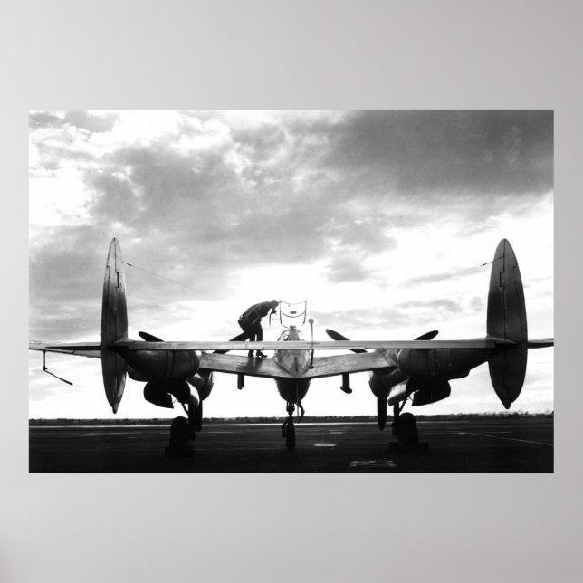 P-38 Lightning Poster (Front)