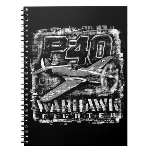 P-40 Warhawk Notebook (Front)