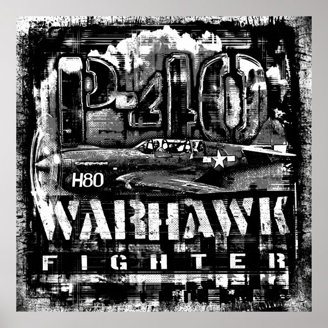 P-40 Warhawk Poster (Front)