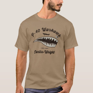 P-40 Warhawk Shark Tooth T-Shirt