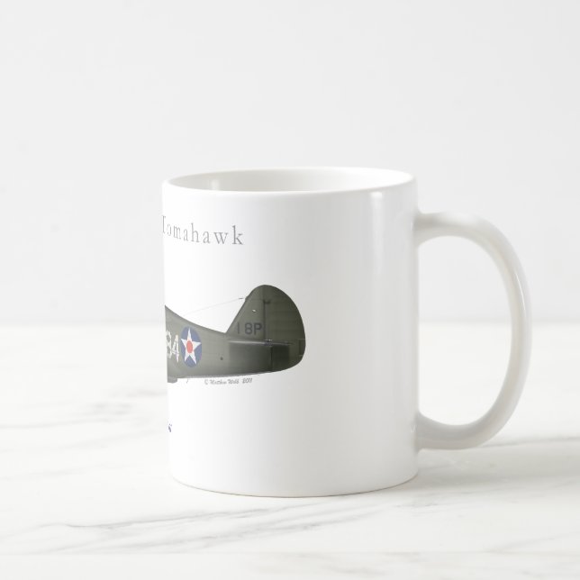P-40B Defence of Pearl Harbour Coffee Mug (Right)
