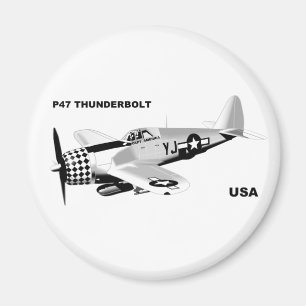 P-47 THUNDERBOLT MAGNET