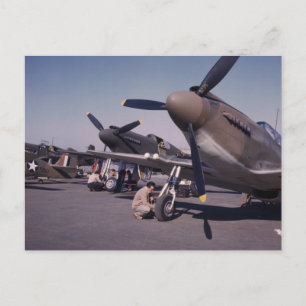 P-51 Mustang, 1942 Postcard
