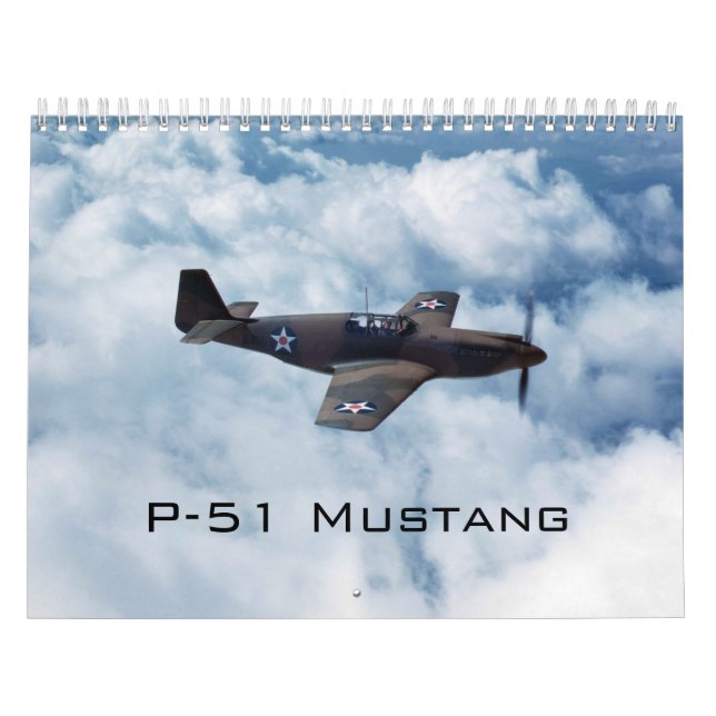 P-51 Mustang Calendar (Cover)