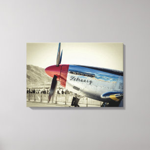 P-51 Mustang Canvas Print