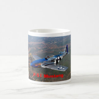 p-51 mustang coffee mug
