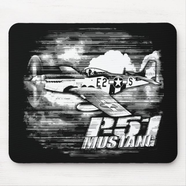 P-51 Mustang Mouse Pad (Front)