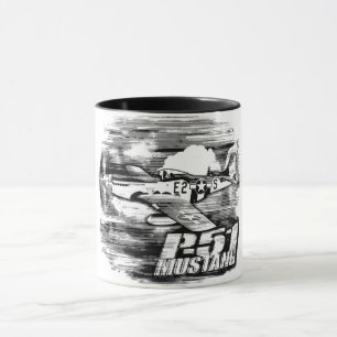 P-51 Mustang Mug