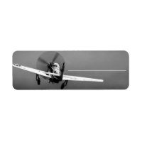 P-51 Mustang takeoff in storm