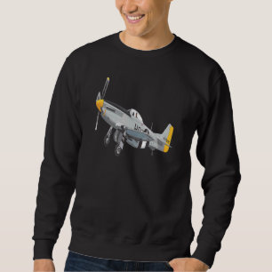 P 51 Mustang Wwii Sweatshirt