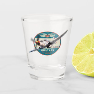 P-51 Mutang Shot Glass