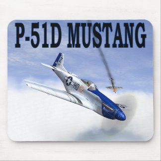 P-51 vs BF109 MOUSEPAD