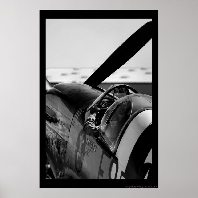 P-51B Mustang Poster (Front)