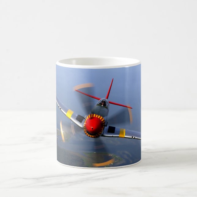 P-51D MUSTANG COFFEE MUG (Center)