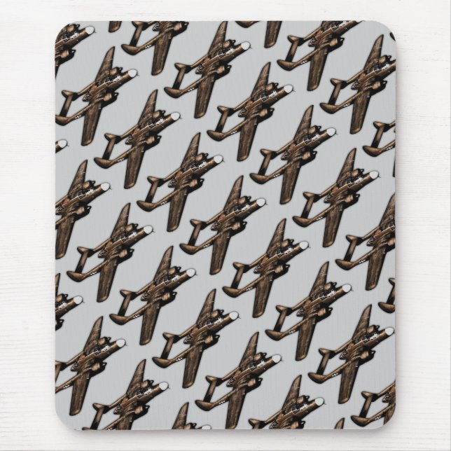 P-61 Black Widow Mouse Pad (Front)