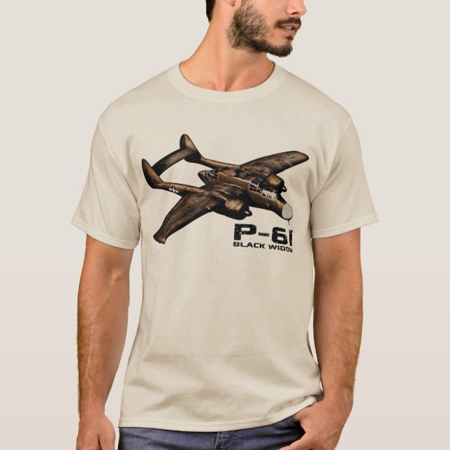 P-61 Black Widow T-Shirt (Front)