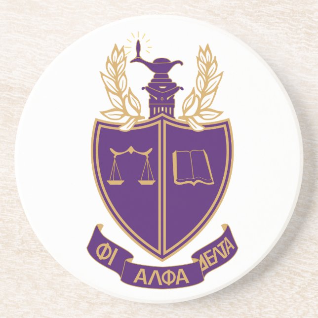 P.A.D. Crest Coaster (Front)