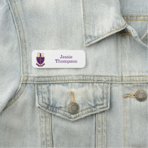 P.A.D. Crest Name Tag
