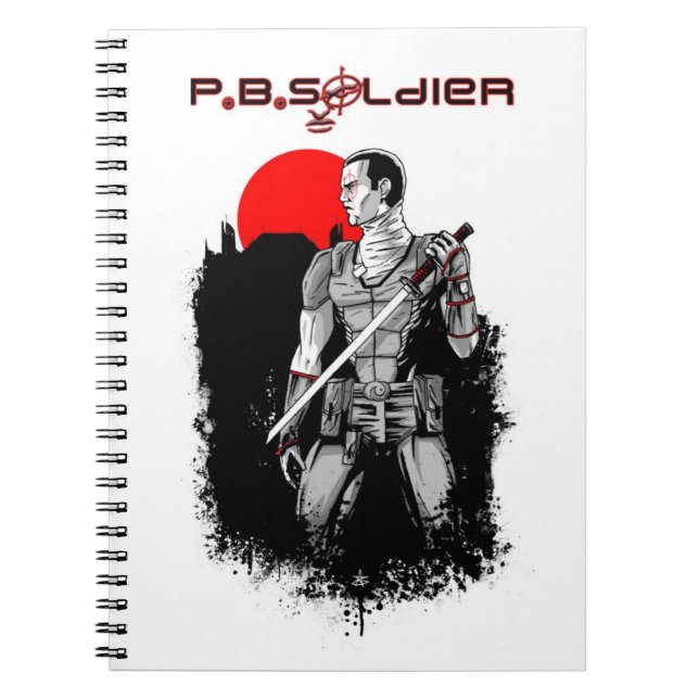 P.B.Soldier Notebook (Front)