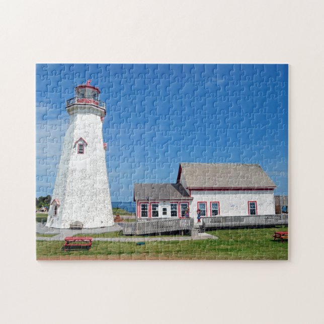 P.E.I. East Point Lighthouse Jigsaw Puzzle (Horizontal)