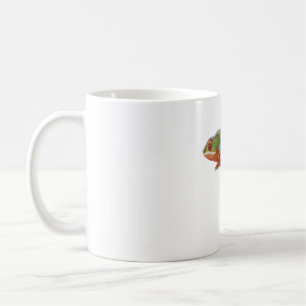 P is for Panther Chameleon Coffee Mug