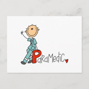 P is for Paramedic Postcard