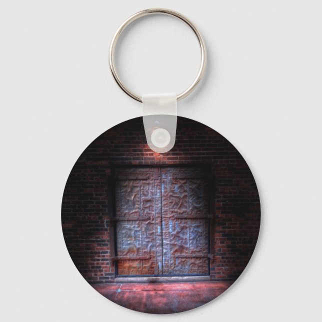 P is for Patina Key Ring (Front)