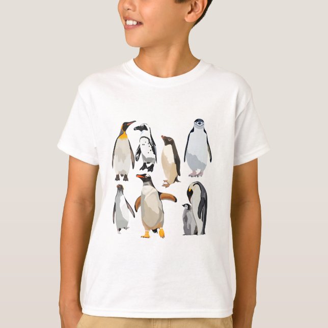 P is for Penguin T-Shirt (Front)