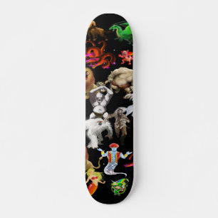 P is for Phoenix Skateboard(Black) Skateboard