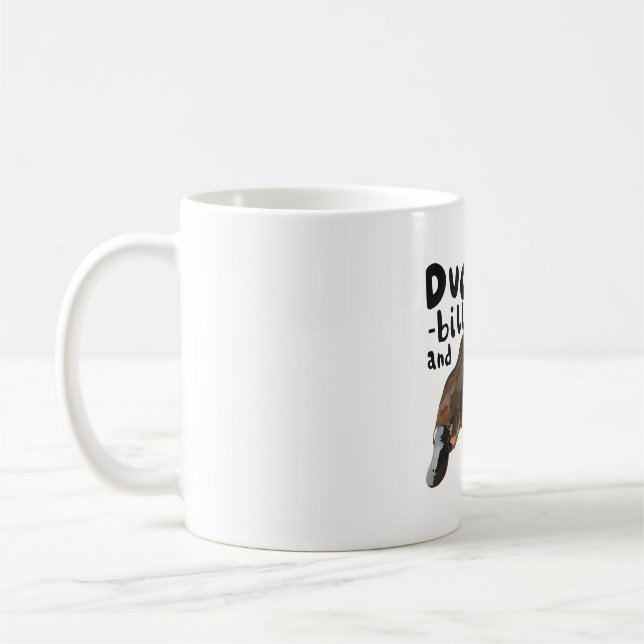 P is for Platypus Coffee Mug (Left)
