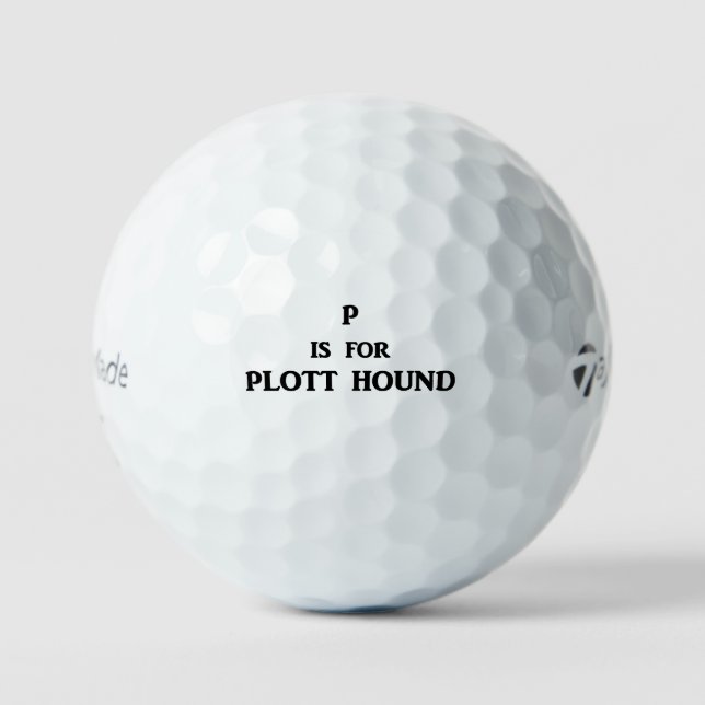 p is for plott golf balls (Front)