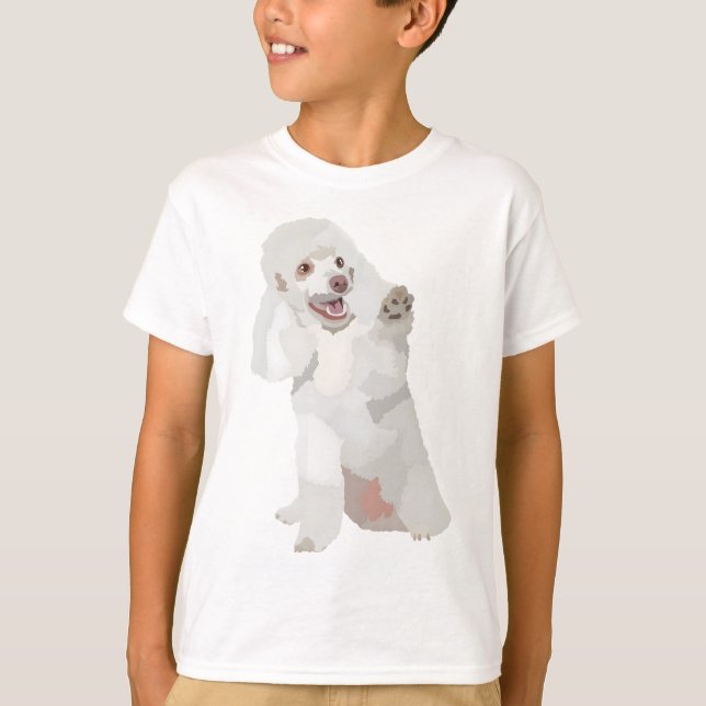 P is for Poodle T-Shirt (Front)