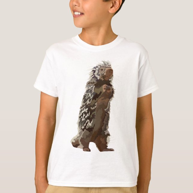 P is for Prehensile Porcupine T-Shirt (Front)
