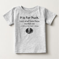 P is for Puck • A Little Shakespeare Shirt