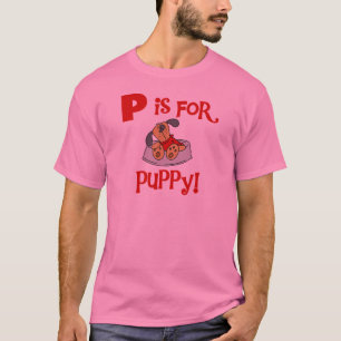 P is for Puppy Tshirts and Gifts