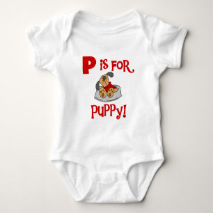 P is for Puppy Tshirts and Gifts