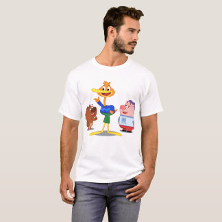 P. King Duckling  - Three character graphic tee