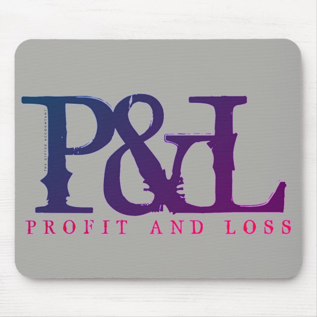 "P&L" MOUSE PAD (Front)