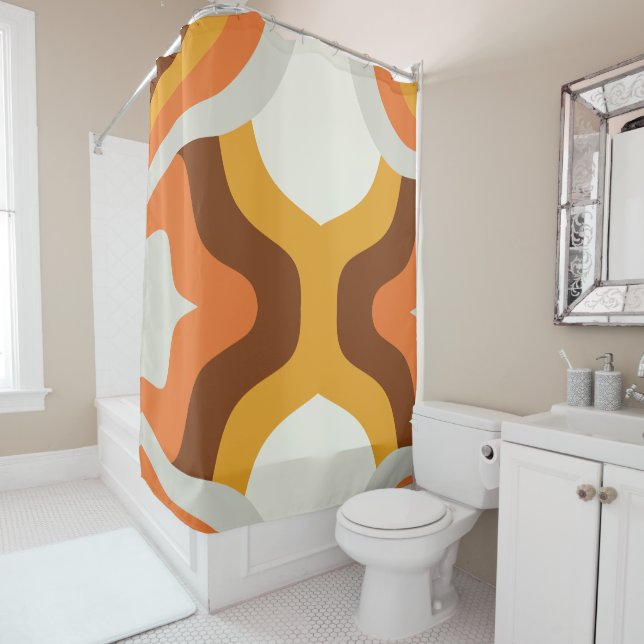 P P 542 b3 1 of 3 Shower Curtain (In Situ)