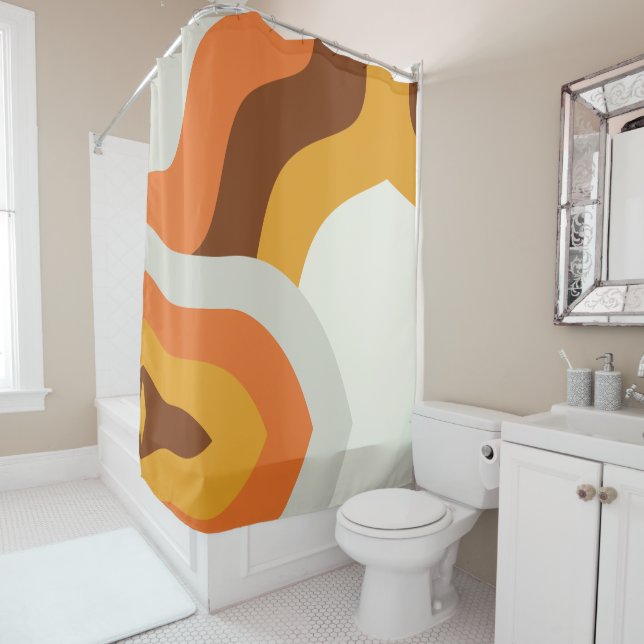 P P 542 b 1 of 3 Shower Curtain (In Situ)