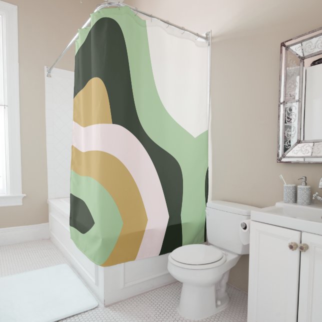 P P 542 b 2 of 3 Shower Curtain (In Situ)