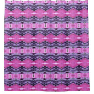 P&P Ikat 15 Shower Curtain