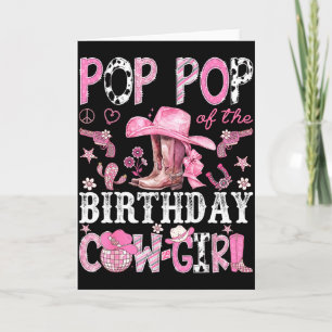 P P Of The Birthday Cow-girl Nk Disco Rodeo P P Card