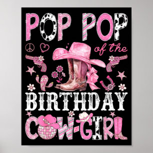 P P Of The Birthday Cow-girl Nk Disco Rodeo P P Poster