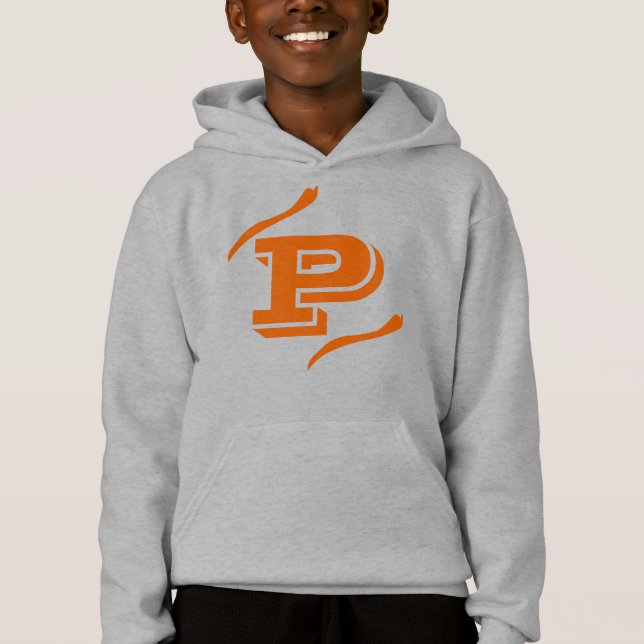P | Polished Presence Serif Monogram Crewneck (Front)