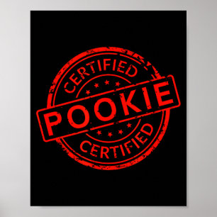 P Pular Slang Quote Valentines Certified Oki  Poster